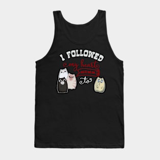 Followed my Heart lead me to Cute Cat Tank Top